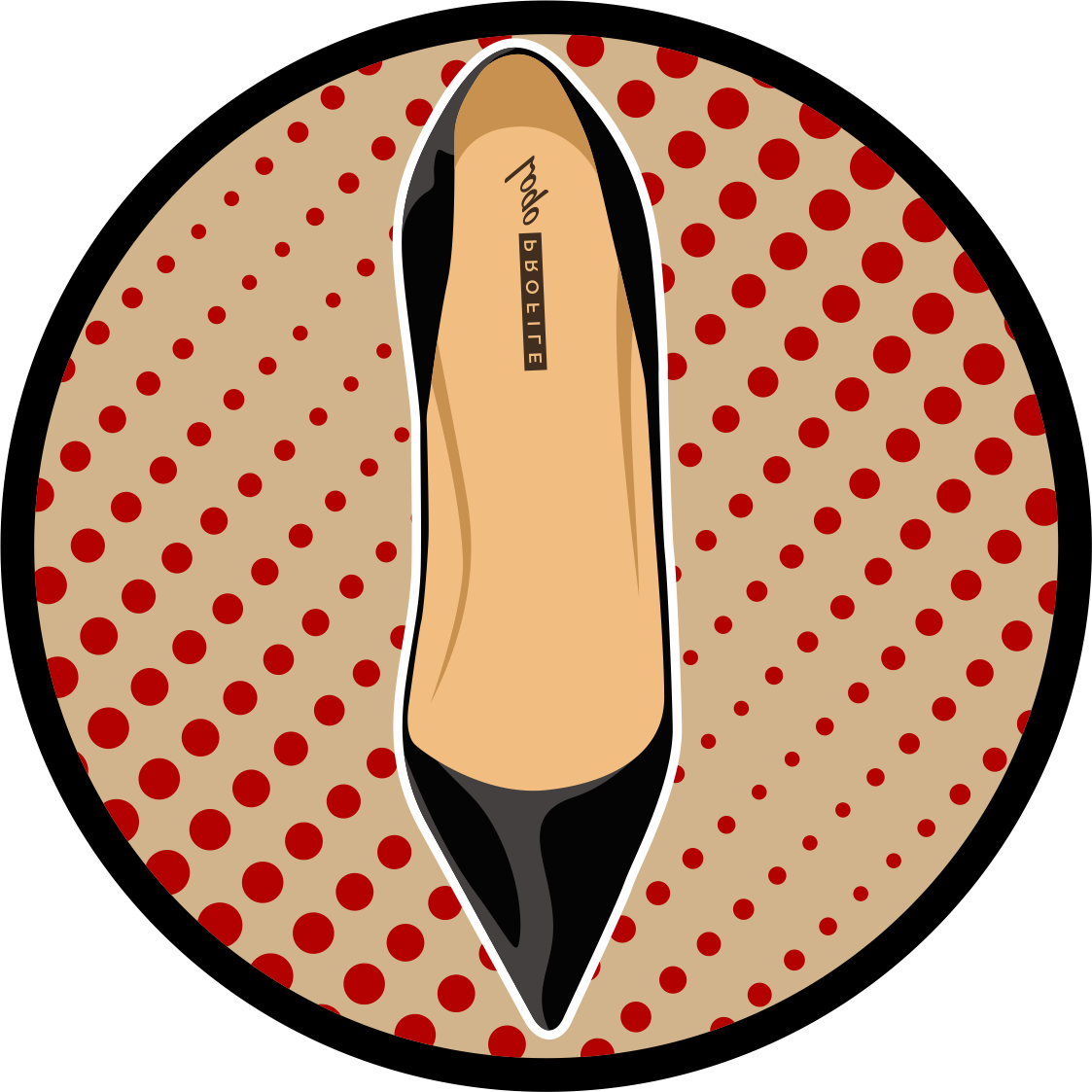 Front of Shoe Example